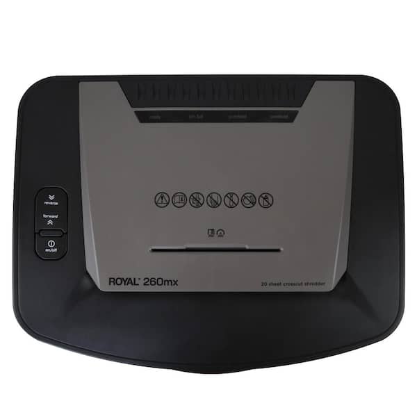 Royal 1840MX 18-Sheet Cross-Cut Paper Shredder,Black - View #10
