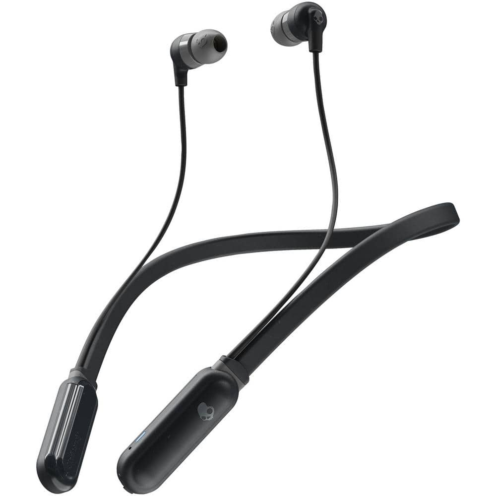 Skullcandy S2IQW-M448 Ink'd+ Wireless In-Ear Earbuds with Microphone (Black)