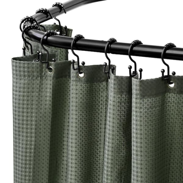 Utopia Alley Rustproof Wall Mounted Aluminum L-Shaped Corner Shower Curtain Rod, 68 inch Size by 28 inch & Reviews
