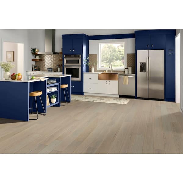 Bruce Plano Taupe White Oak 3/8 in. T x 6.5 in. W Tongue Groove Engineered Hardwood Flooring (32.11 sq. ft./Case)