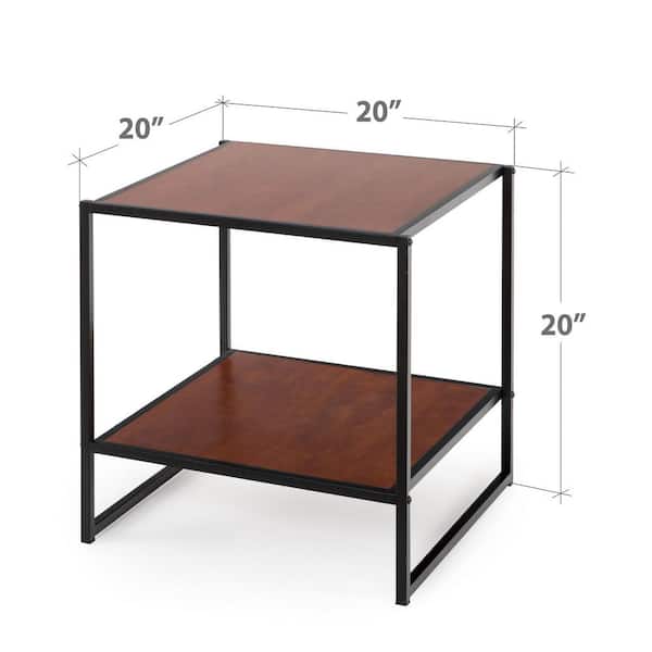 Zinus Dane Modern Studio Collection 20 Inch Square Side Table HD ...