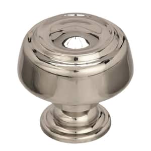 Kane 1-5/8 in. (41mm) Classic Polished Nickel Round Cabinet Knob