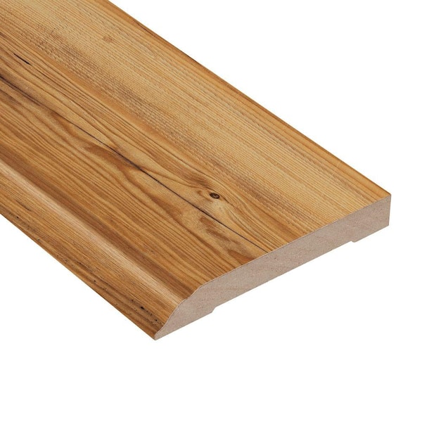 HOMELEGEND Mission Pine 1/2 in. Thick x 3-13/16 in. Wide x 94 in. Length Laminate Wall Base Molding