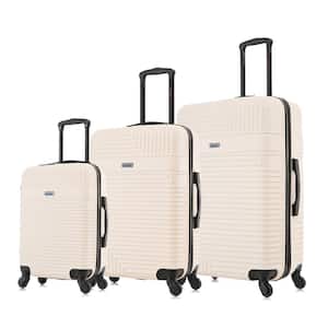 Resilience Lightweight Hardside Spinner Sand 3-Piece Luggage set 20 in. x 24 in. x 28 in.