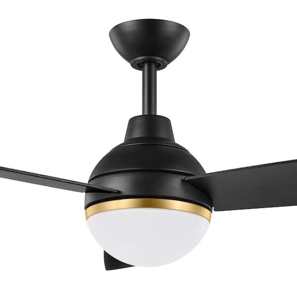 Hampton Bay ハンプトンベイ　シーリングファンライト　48インチ Hampton Bay Blaketon 46 in. Indoor/Covered Outdoor Matte Black