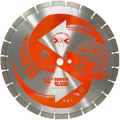 16" Diamond Blade Red X Cut Combo Blade for Concrete & Asphalt Dry Wet