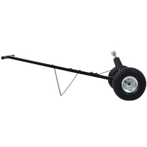 600 lbs. Capacity Steel Trailer Dolly with 1-7/8 in. Hitch Ball, Black