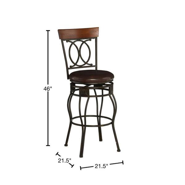 non swivel metal bar stools