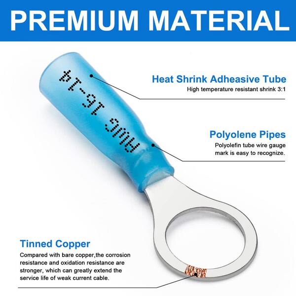 Boat Fittings Waterproof Marine Electrical Connector - 2-Pole & 3-Pole With Sealing Cap