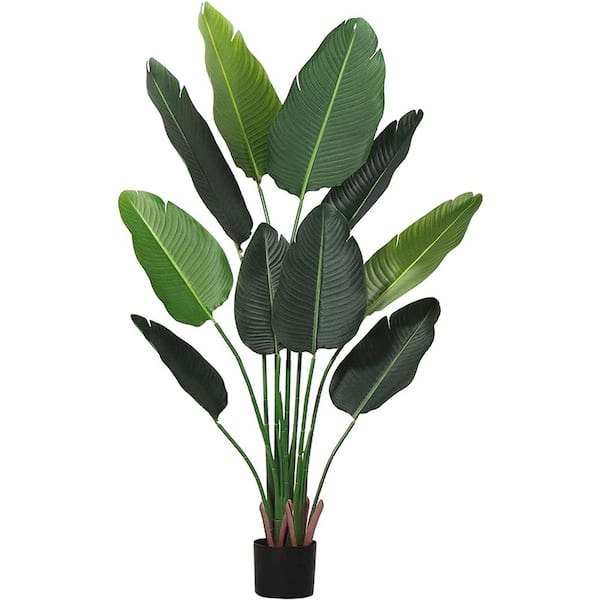 Indoor Green BIRDS OF PARADISE ARTIFICIAL PLANTS, For Decoration, Size: 1.8  Ft