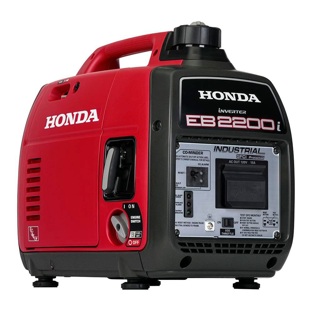 2,200-Watt/1,800-Watt Recoil Start Gasoline Powered Inverter Industrial Generator with CO Shutdown and GFCI Protection price history on PriceWatchPro