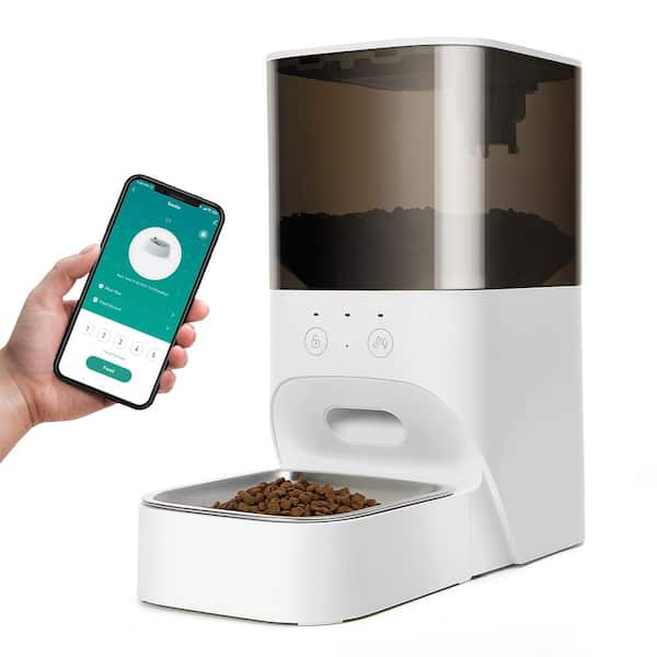 maocao hoom Timed Cat Feeder with APP Control Dispenser with