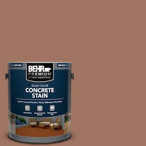1 gal. #PFC-14 Iron Ore Solid Color Flat Interior/Exterior Concrete Stain