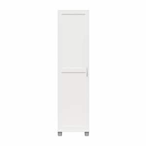 Lory Framed 15.67 in. W Wood Closet System, White