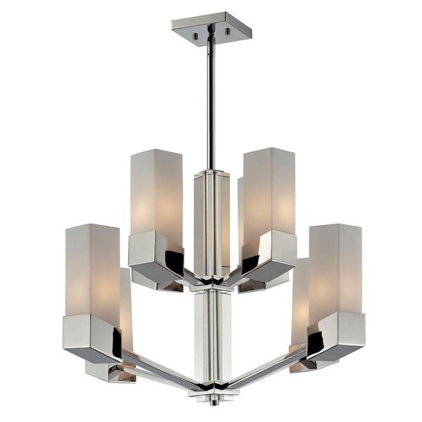 Filament Design Lawrence 8-Light Chrome Chandelier