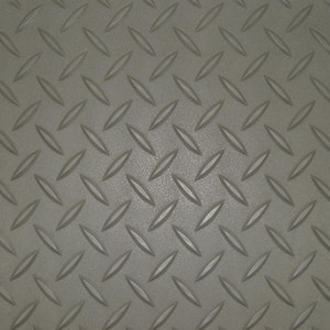 7.5 ft. x 22 ft. Pewter Textured Vinyl X-Large Car Mat