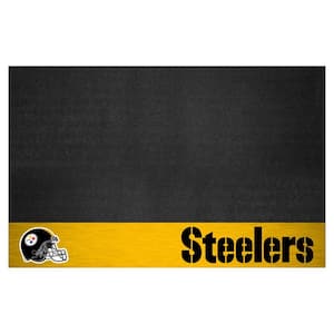 Pittsburgh Steelers 26 in. x 42 in. Grill Mat