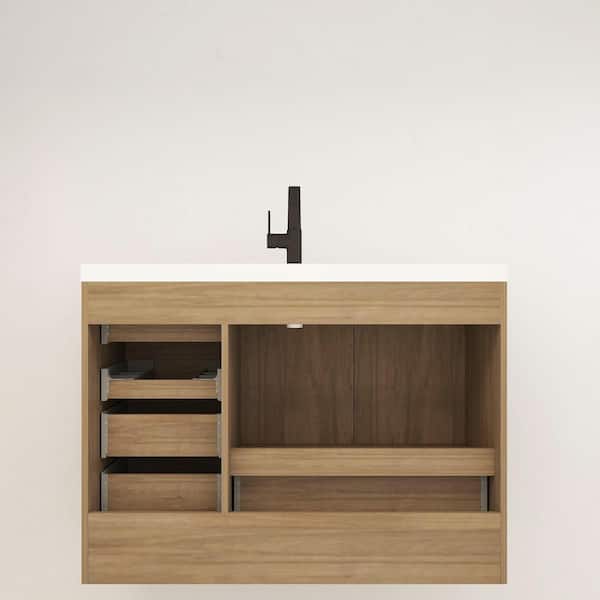 BV Better Vanity Carla 47 in. W x 20 in. D x 35 in. H Single
