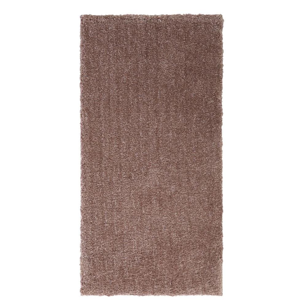 Home Decorators Collection Ethereal Shag Taupe 2 ft. x 4 ft. Indoor Scatter Rug509880 The