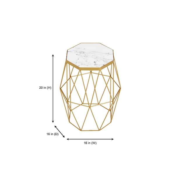 argos palm luxe occasional table