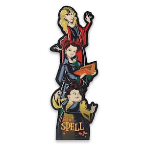 23 in. Weather-Resistant Halloween Hocus Pocus Stacked Characters Vertical Metal Porch or Yard Stake