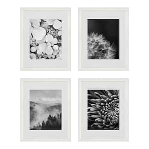 11" x 14" Matted to 8" x 10" White Gallery Wall Picture Frames (Set of 4)