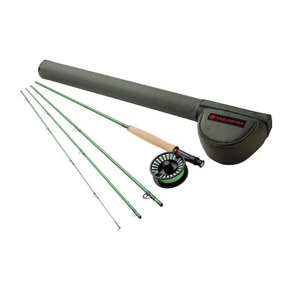 REDINGTON VICE 5 Line Weight 9 ft. Fly Fishing Rod and Reel Combo (4-Piece)