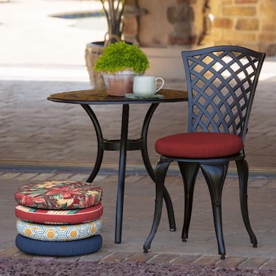 Venta Small Round Outdoor Seat Cushions En Stock Small Round Outdoor Seat Cushions, Circular Outdoor Furniture Cushions