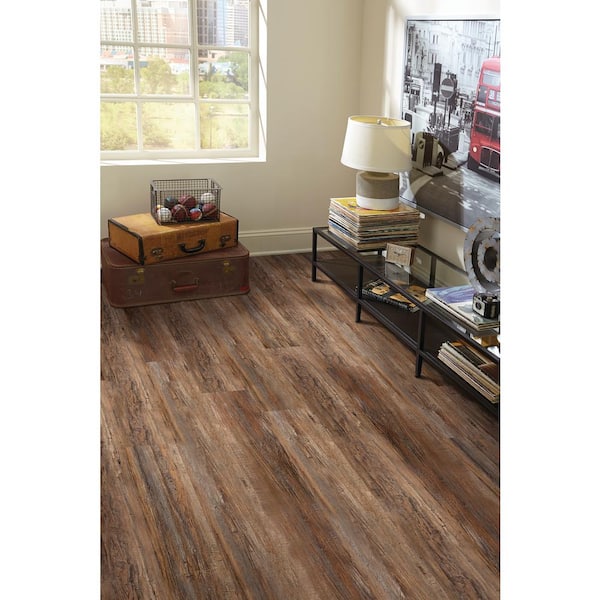 Stagecoach 8 MIL x 5.9 in. W x 48 in. L Click Lock Waterproof Luxury Vinyl Plank Flooring (19.7 sqft/case)