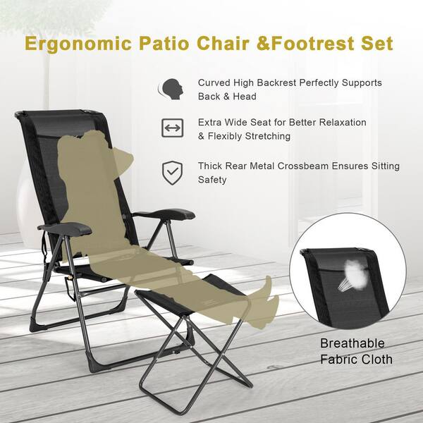 Camp outlet chair ottoman