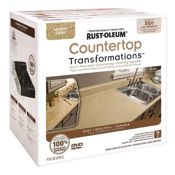 Rust-Oleum Transformations Large Desert Sand Countertop Kit (Covers 50 sq. ft.)-DISCONTINUED