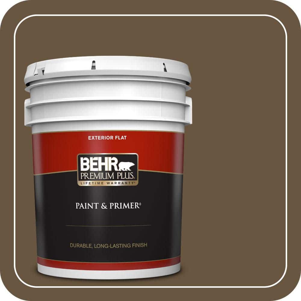 5 gal. #S-H-700 Burley Wood Flat Exterior Paint & Primer price history on PriceWatchPro
