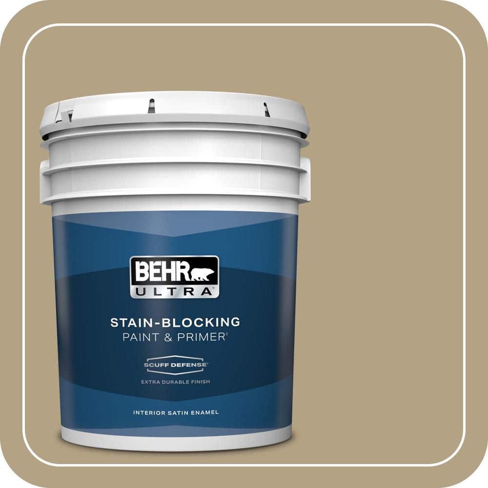 5 gal. #PPU8-07 Chamois Tan Extra Durable Satin Enamel Interior Paint & Primer price history on PriceWatchPro