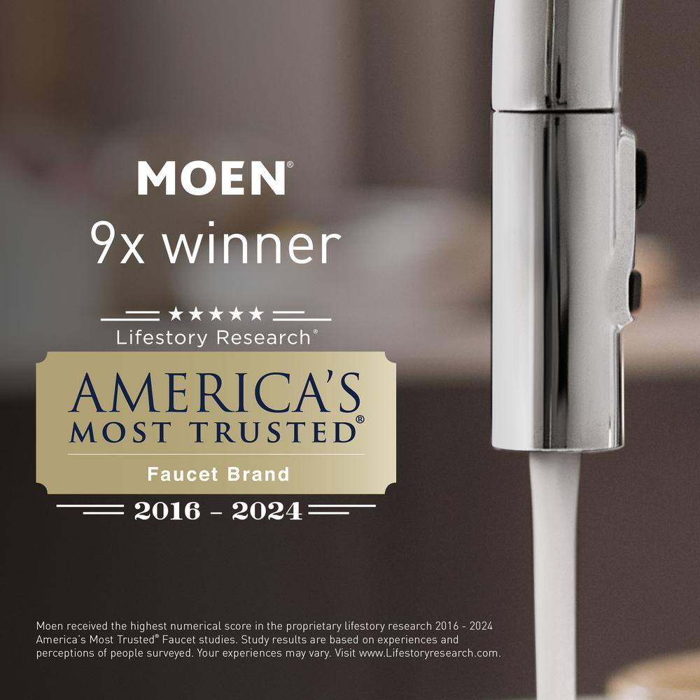 Moen Black 3/4 HP Batch Feed Garbage Disposal