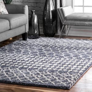 Moroccan Barbara Gray 5 ft. x 8 ft. Area Rug