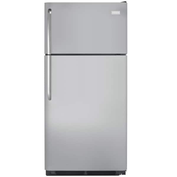 Frigidaire 18 cu. ft. Top Freezer Refrigerator in Silver Mist