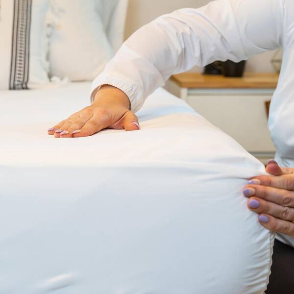 Double Hypo-allergenic Waterproof Zipped Duvet Protectors 