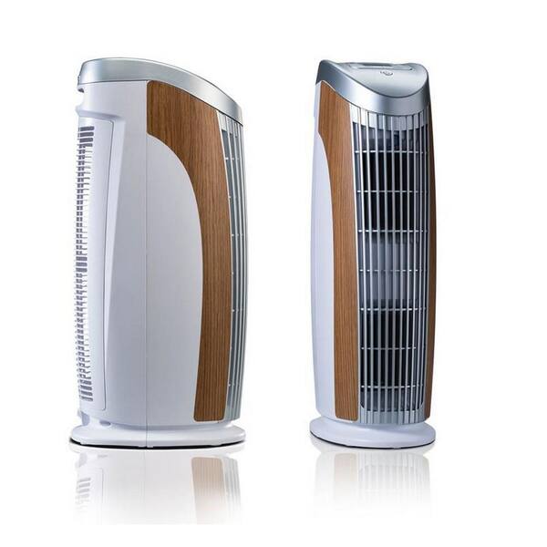 Alen T500 Designer Tower Air Purifier with HEPA-Silver to Remove Allergies Mold and Bacteria