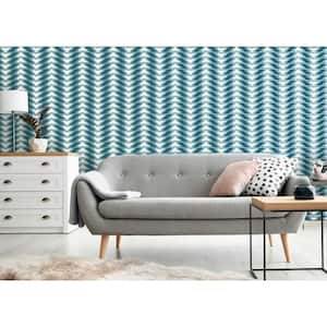 Arrow Illusion Paper Strippable Wallpaper (Covers 57 sq. ft.)