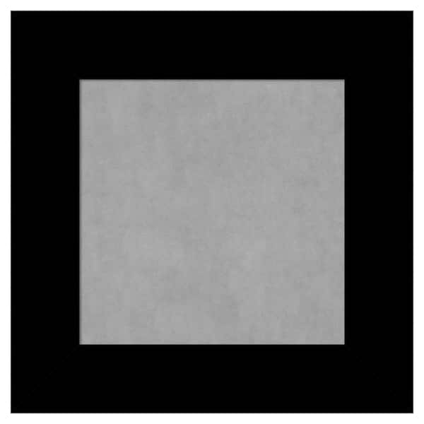 Amanti Art Basic Black 17 in. x 17 in. Framed Magnetic Board