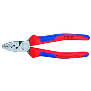 7-1/4 in. Comfort Grip Crimping Pliers for Cable Links