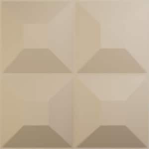 19 5/8 in. x 19 5/8 in. Foster EnduraWall Decorative 3D Wall Panel, Smokey Beige (Covers 2.67 Sq. Ft.)
