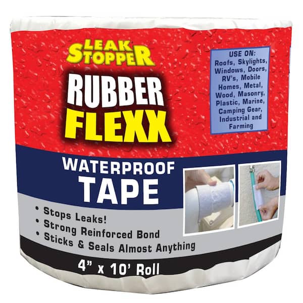 Leak Stopper Waterproof Tape 4 Inch X 10 Foot Roll for RV Metal Masonry Plastic for sale online 
