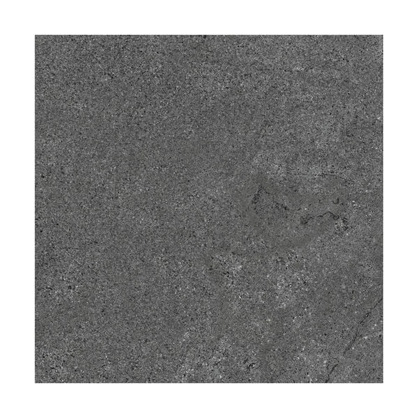 Giorbello (Sample) Black 4-in x 6-in Matte Porcelain Floor and Wall Tile