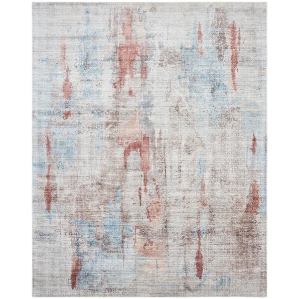 Lucid Blue 5 ft. 3 in. x 7 ft. 6 in. Area Rug