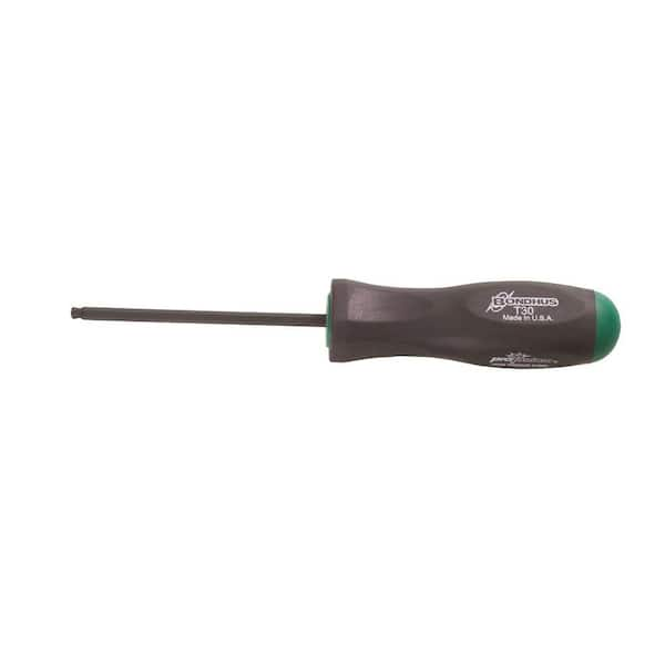 Bondhus T55 x 6.8 in. BallStar Tip Torx Screwdriver with ProGuard Finish