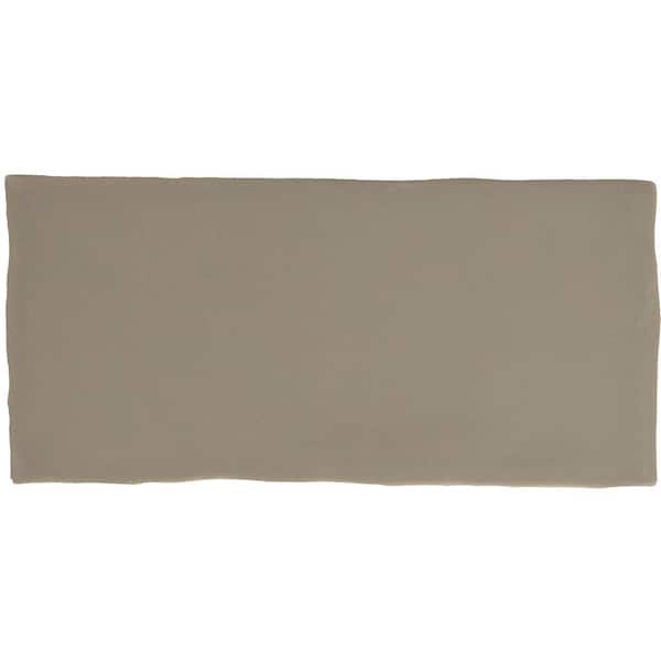 Daltile Farrier Grullo 2-1/2 in. x 5 in. Glazed Ceramic Wall Tile Sample