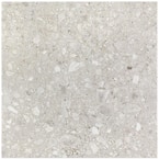 Rizzo Light Gray 24 in. x 24 in. x 9mm Semi Polished Porcelain Floor and Wall Tile (3 Pieces 11.62 Sq. Ft. / Case)