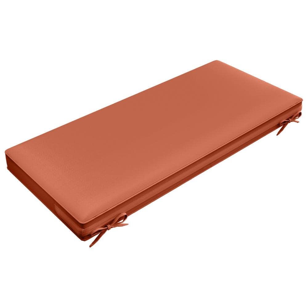 59 in. x 18 in. x 3 Rectangular Indoor/Outdoor Bench Seating Cushion w/ 