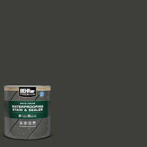 1 qt. #PPU18-20 Broadway Solid Color Waterproofing Exterior Wood Stain and Sealer